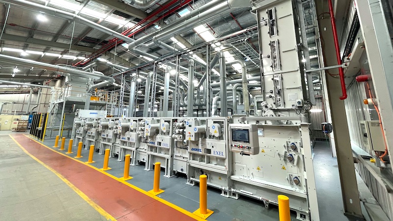 ANDRITZ reXline tearing for textile recycling at Sealy Australia’s mattress plant in Brisbane<br />
© 2024 Andritz