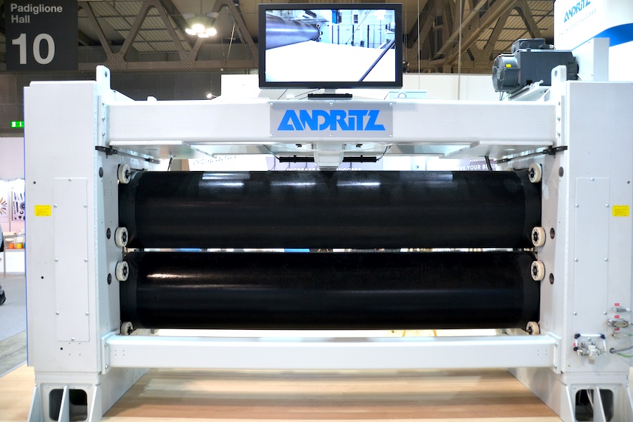 Andritz machine presentation at ITMA 2023 © 2025 TexData International