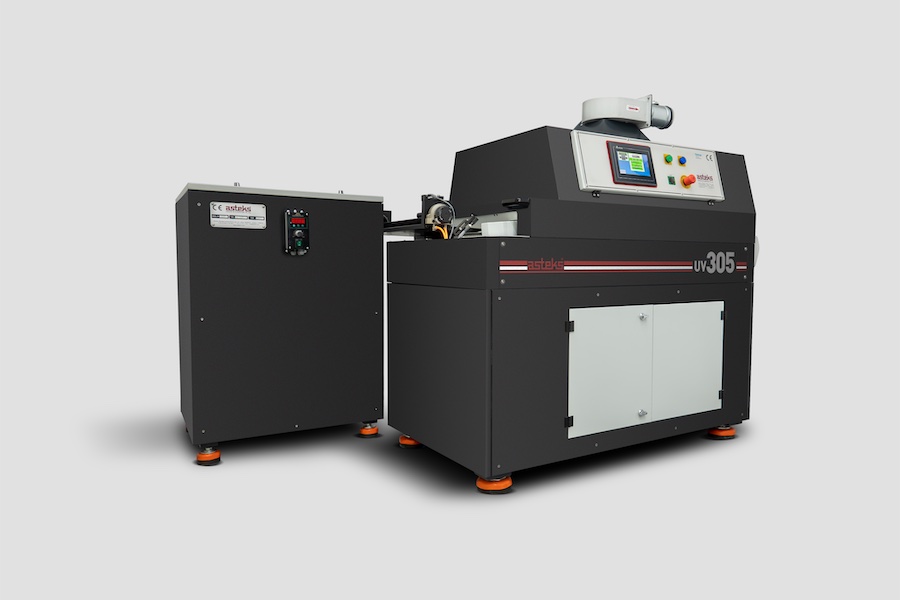 Asteks UV-305 cot surface treatment machine © 2025 Asteks