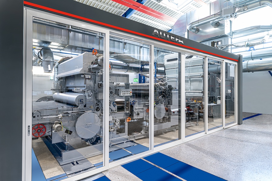 AUTEFA Solutions Aerodynamic Web Forming Machine Airlay V21R K12 © 2025 Autefa