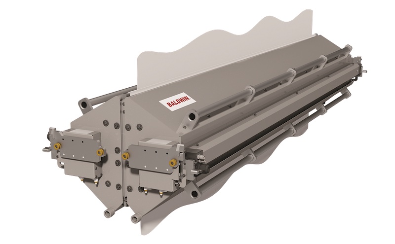 Baldwin’s TexCoat™ revolutionizes precision spraying with less energy consumption, chemical pickup and water usage © 2024 Baldwin