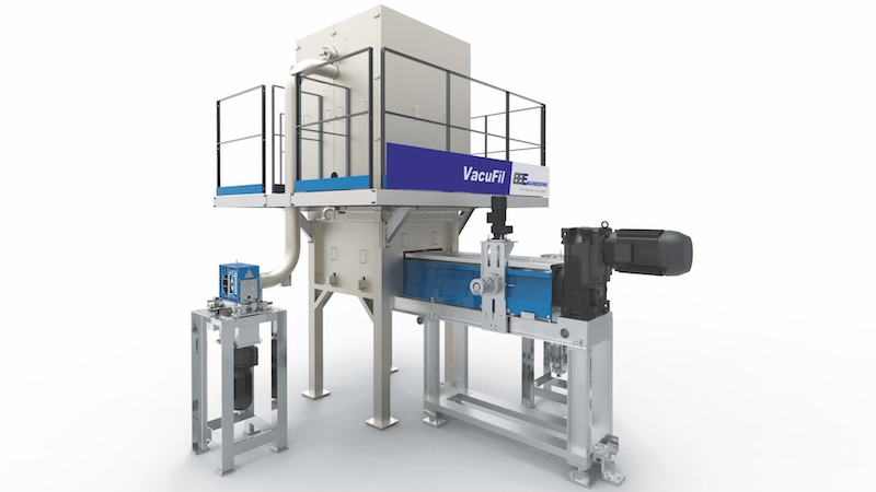 The modular VacuFil® system from BB Engineering converts both post-consumer and post-production polyester waste into valuable resources © 2025 Barmag