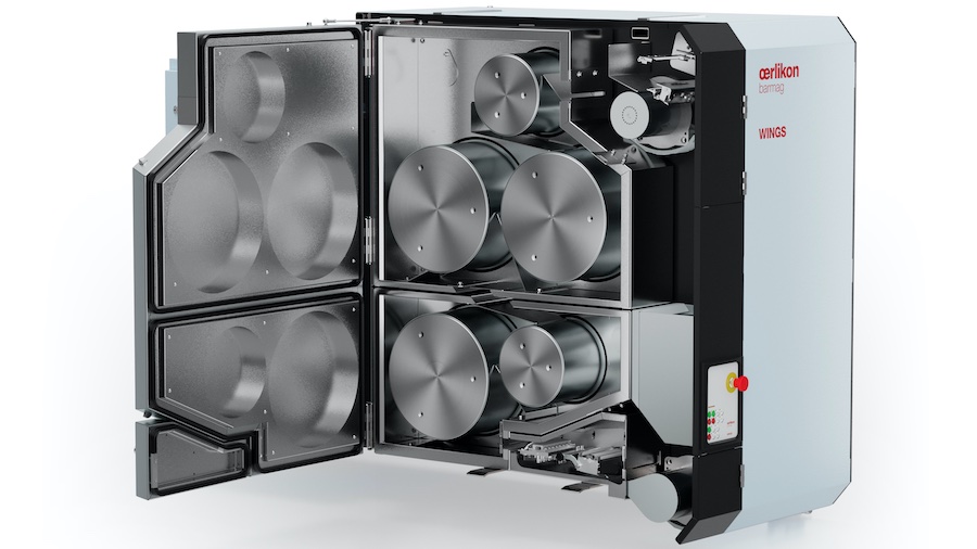 The special configuration of the stretching area allows the processing of a wide range of specialty products with a WINGS concept © 2025 Barmag