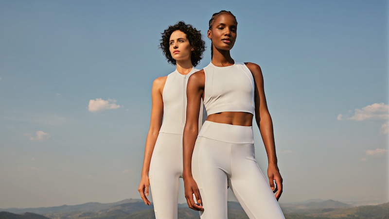 UpFit Capsule Collection from LIVE! includes leggings, top, and jumpsuit that are made with bio-derived LYCRA® EcoMade fiber, providing exceptional comfort, fit, and flexibility with the added benefit of being a more sustainable fiber © 2024  (Photo: Business Wire)