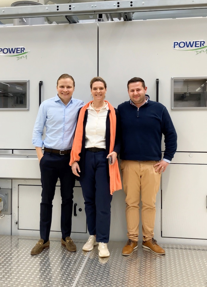 Wolfgang Grupp jun. (trigema), Verena Ruckh (Brückner), Simone Nuccio (trigema) © 2025 Brückner