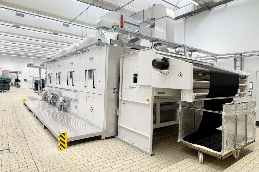 POWER-DRY relaxation dryer at trigema © 2025 Brückner