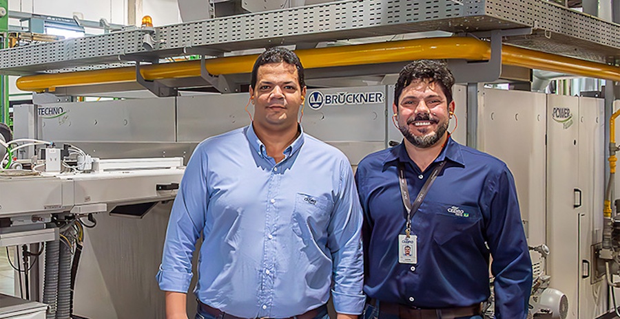 Left: Patrick Melo Pinheiro; right: Lucas Fontoura Goulart, Cedro Têxtil. © 2026 Brückner 