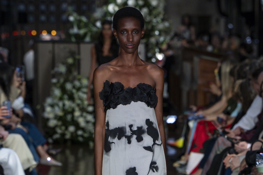 A dress from Patrick's collection for spring / summer 26 © 2025 Patrick McDowell