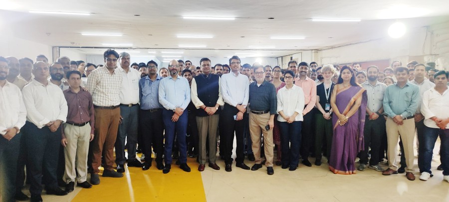 The team celebrating the launch of the ColorJet Academy © 2025 ColorJet