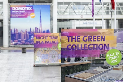 DOMOTEX 2024, THE GREEN COLLECTION // Marc Winkel-Blackmore © Deutsche Messe<br />
