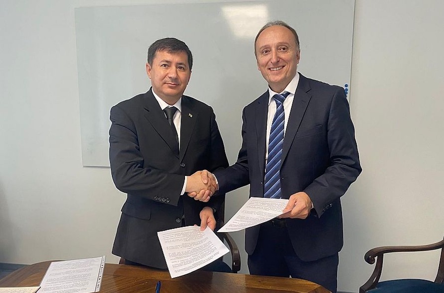 Orazgeldiyev Nurmuhammet (left) and Frrok Prenka © 2025 Graf