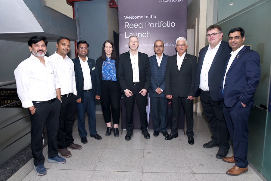 Groz-Beckert team at the Weaving Reed portfolio event © 2026 Groz-Beckert