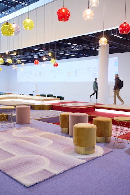 For the first time, there will be a dedicated exhibition area for carpets and rugs © Jean-Luc Valentin / Messe Frankfurt