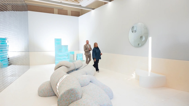 Patricia Urquiola with Olaf Schmidt © 2025 Messe Frankfurt