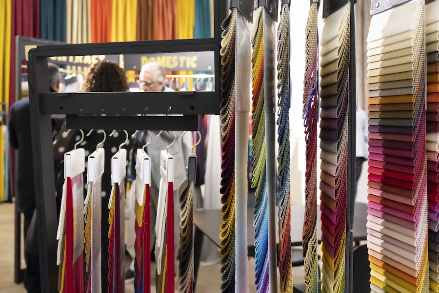 Decorative fabrics for every taste are always on show at Heimtextil like nowhere else  <br />
© 2025 Messe Frankfurt