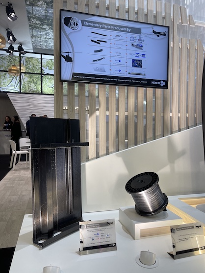 Presentation of the demonstrator project at JEC  © 2024 Hexcel