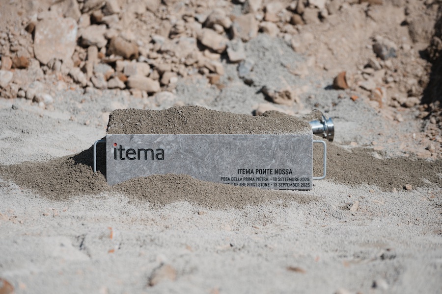 The first stone © 2025 Itema