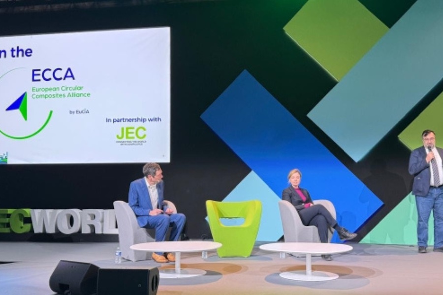 In partnership with JEC, EuCIA launched the European Circular Composites Alliance (ECCA) at JEC World 2025 © 2025 JEC