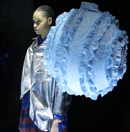 The fabric printed by the sustainable inkjet textile printer FOREARTH (Photo: Business Wire)