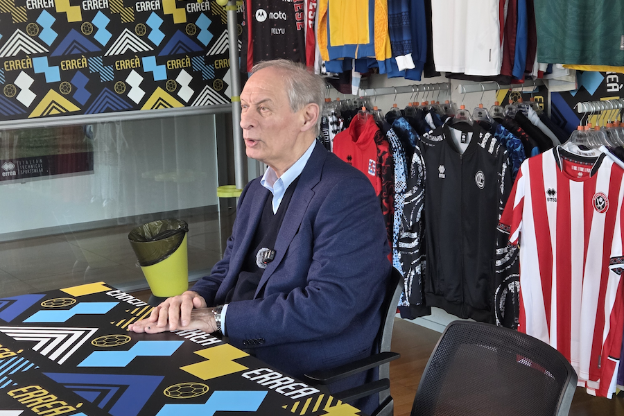 Angelo Gandolfi, Founder and CEO of Errea © 2026 Mimaki