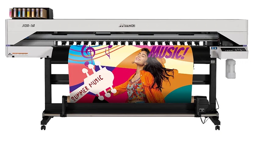 The new JV200-160 printer features a host of productivity-enhancing functions for optimum efficiency and delivers standout image quality at the highest entry-level practical print speed. The JV200-160 will join Mimaki’s FESPA 2025 line-up of brand-new technology on show for the first time in EMEA © 2025 MIMAKI