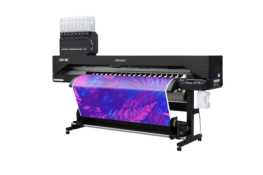 The new TS200-1600 is an affordable dye sublimation printer delivering fast production speed and high quality for start-ups and businesses looking to diversify their offering © 2025 Mimaki