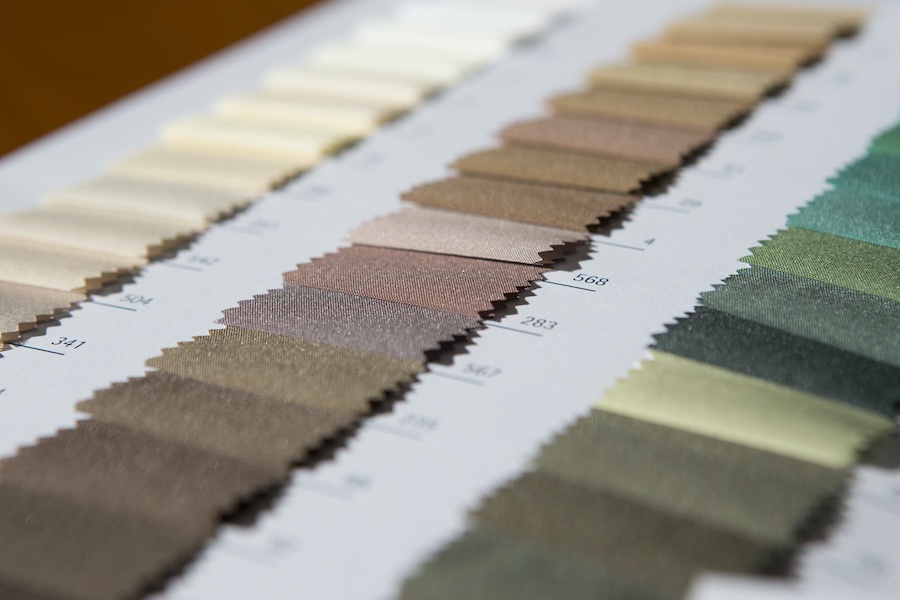 Linings are stocked in more than 1,000 colours with special finishing options for customers. © 2025 Monforts