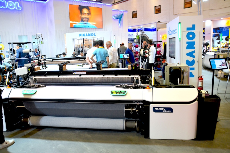 Picanol booth at ITM 2024 in Istanbul © 2025 TexData International