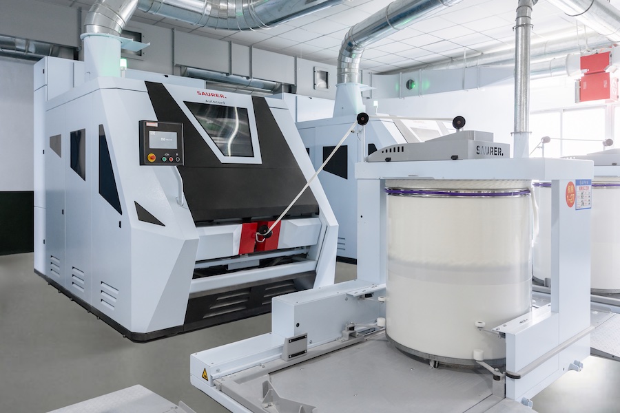 Autocard SC8 in mill © 2025 Saurer