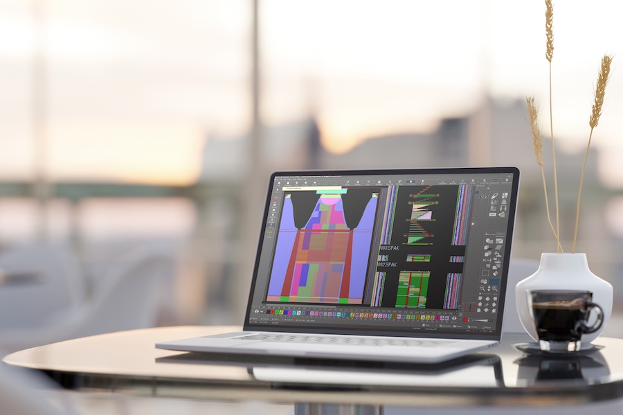 The new SDS® KnitPaint-Online knit programming software © 2025 SHIMA SEIKI