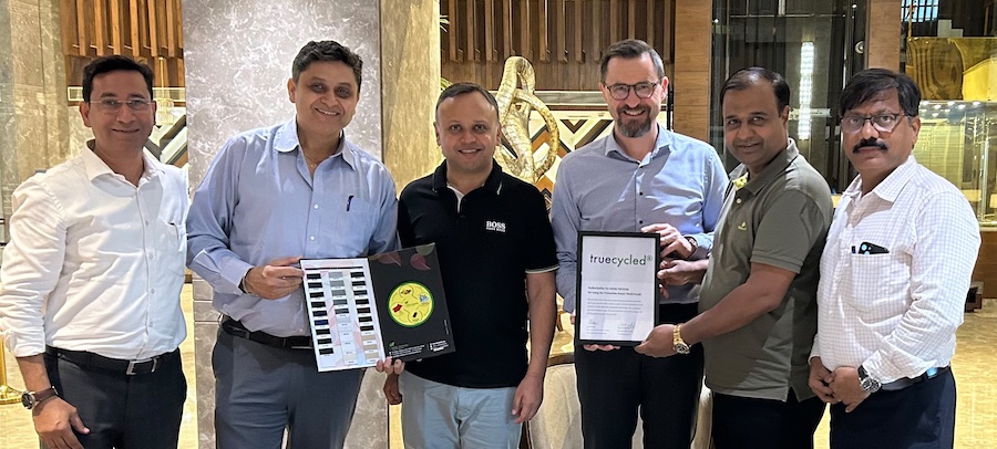 Oasis Textiles (based in Derabassi): Each day, this producer makes 36 tons of recycled yarn – using more than 70 percent raw material from pre-consumer waste (Ne 10 to Ne 40) © 2025 Trützschler