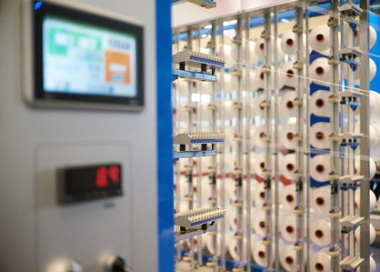 Eltex has launched the Eltex EyETM system for the continuous monitoring of yarn tension on warp beams.