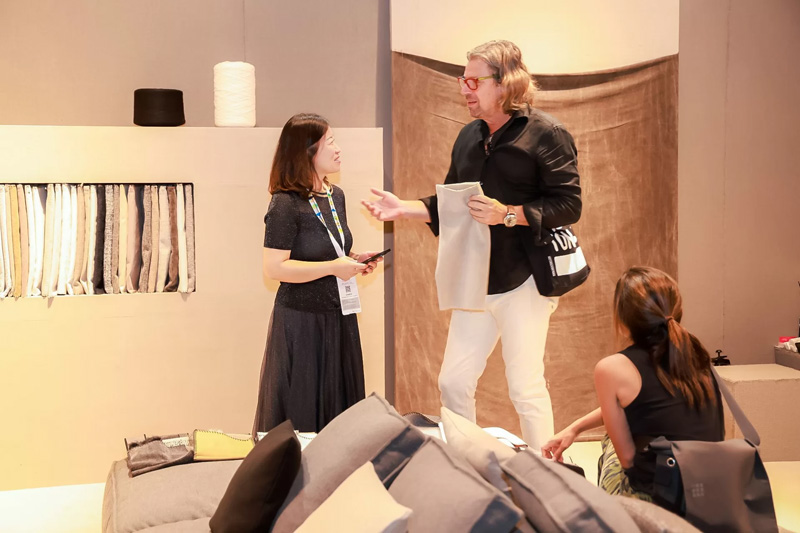 A comprehensive home textiles platform for international sourcing and industry exchange. (Photo: Messe Frankfurt)