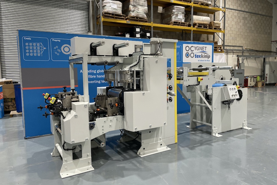 Cygnet Texkimp multi roll stack prepreg system © 2025 BTMA